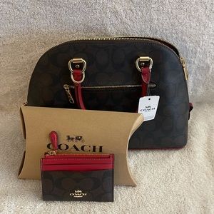 Coach Katy Satchel & Wallet